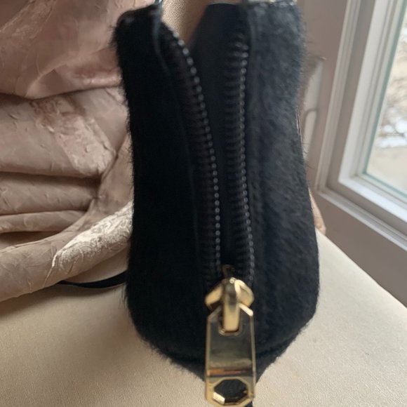 Navy blue booties/sandals, heel, size 6.5 - Picture 7 of 11